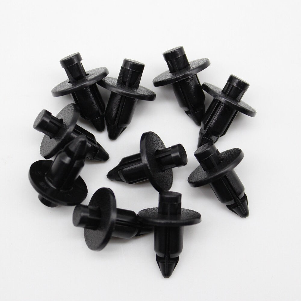 10 Nylon Clip Retainer Rivet Fastener for Toyota for Chevrolet Tracker for Corolla for Lexus