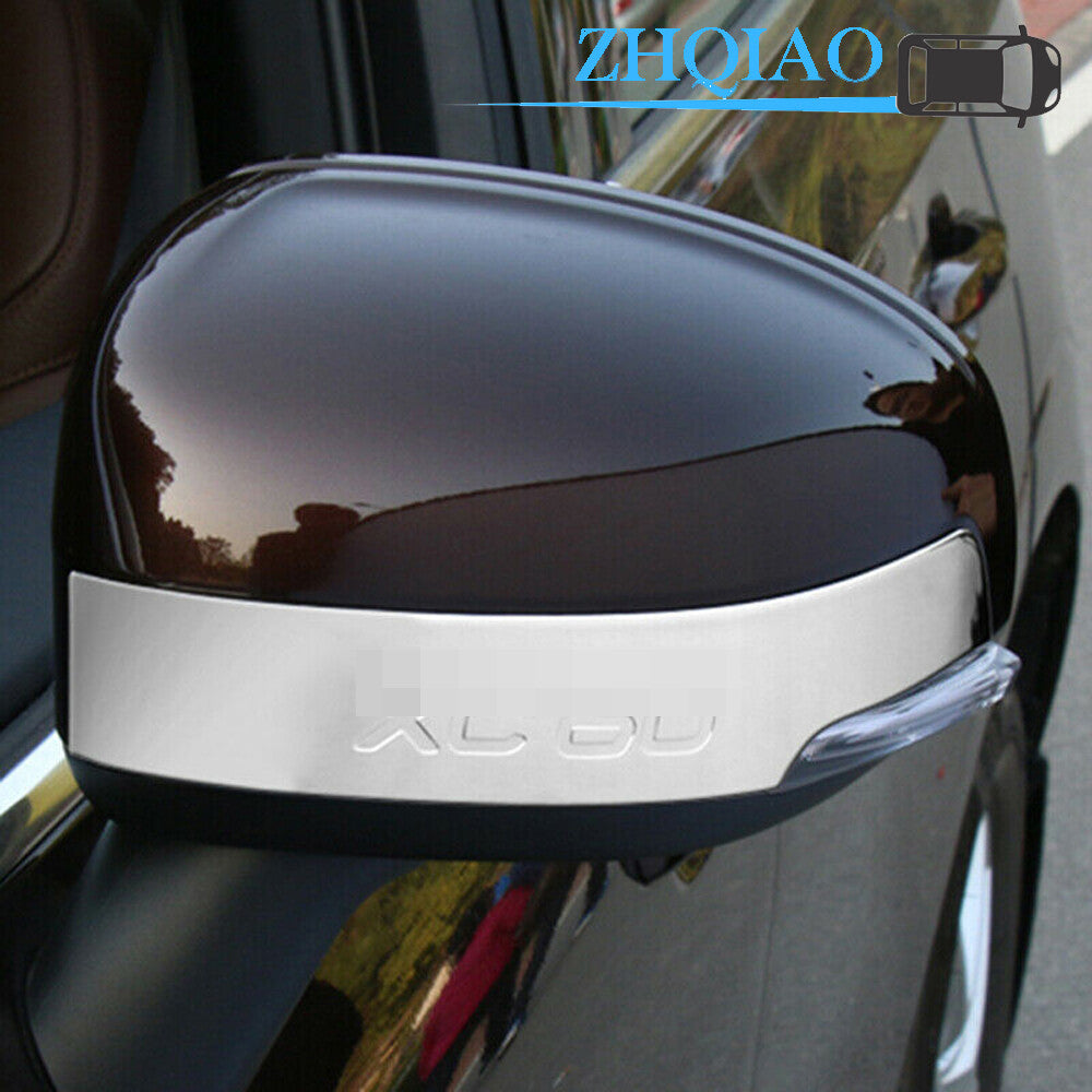 2pcs ABS Chrome Rear view Side Mirror Decorate Trim for volvo XC60 2018 2019