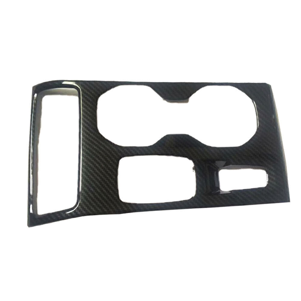 Central Console Gear Shift Panel Trim Fit for Volvo XC40 2018-2020 Carbon Fiber ABS