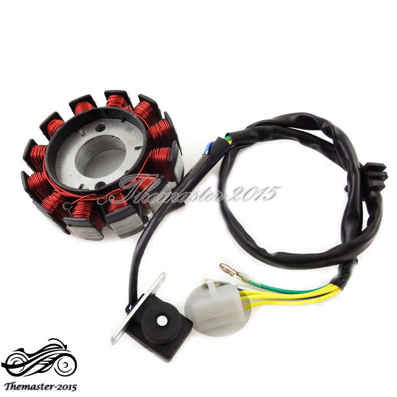 Magneto Ignition Stator Coil 12 Poles For GY6 125cc 150cc Moped Scooter ATV Quad Q