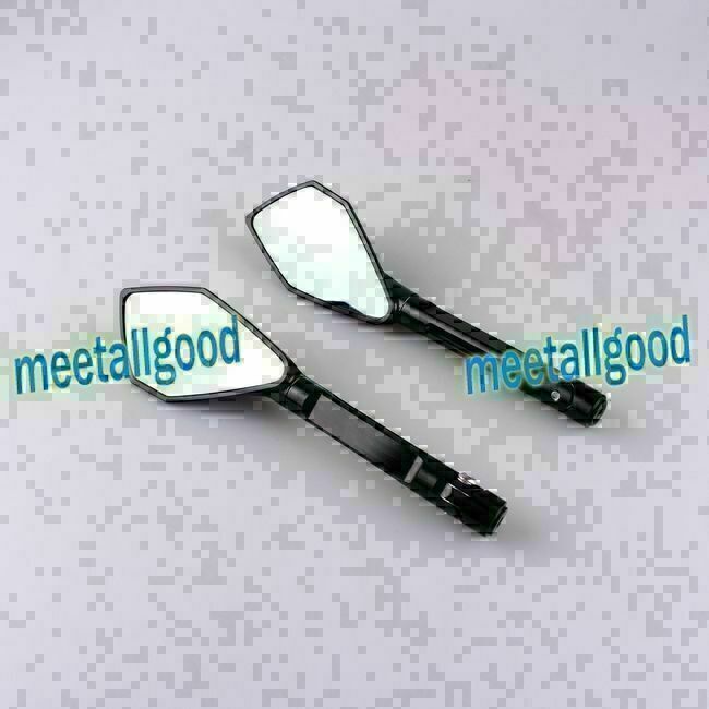 2pcs Rear View Side Mirrors for HONDA CBR600 F 1999 - 2006 Black Motorcycle Q