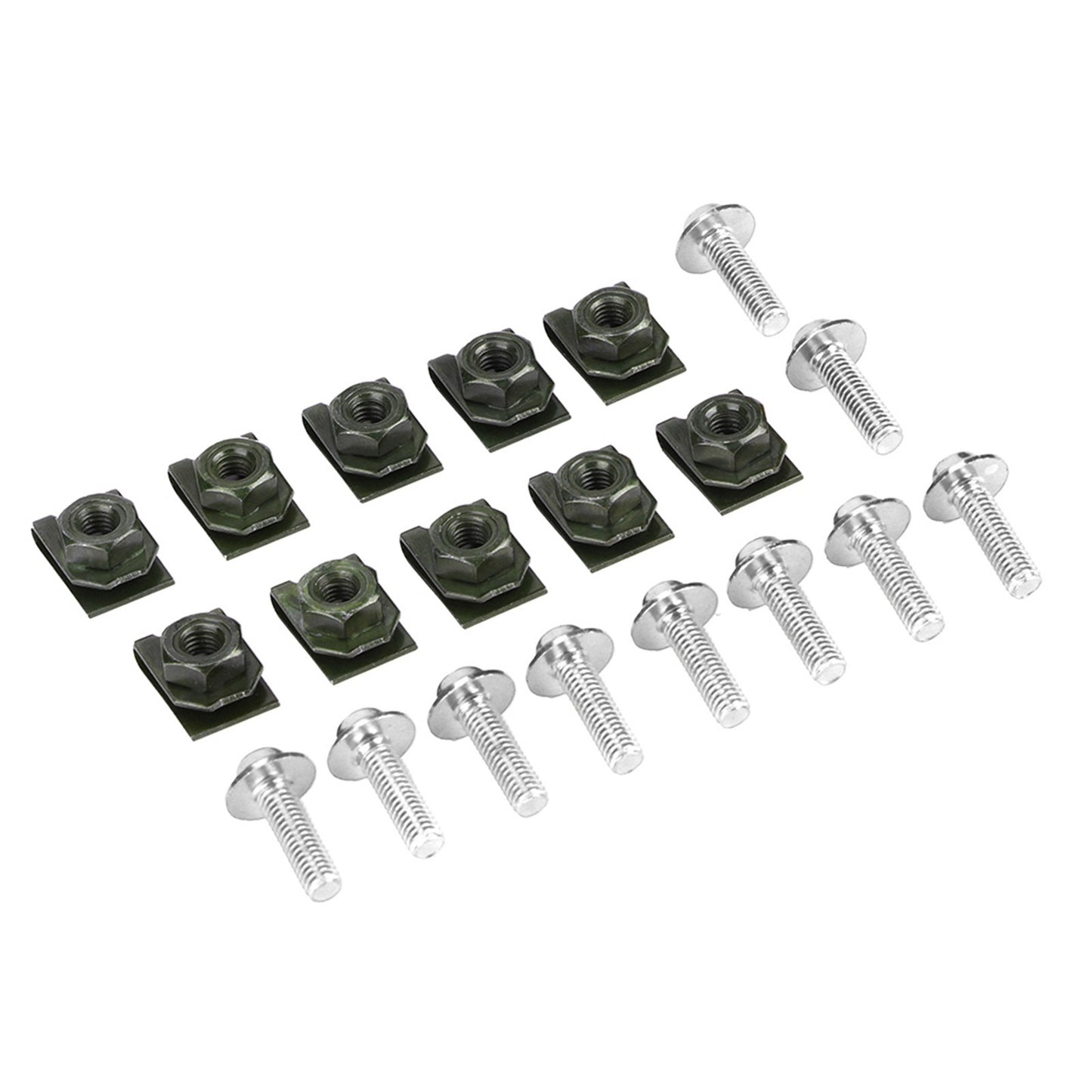 10pcs Direct Replacement Fairing Clip Nut for Motorcycle Scooters