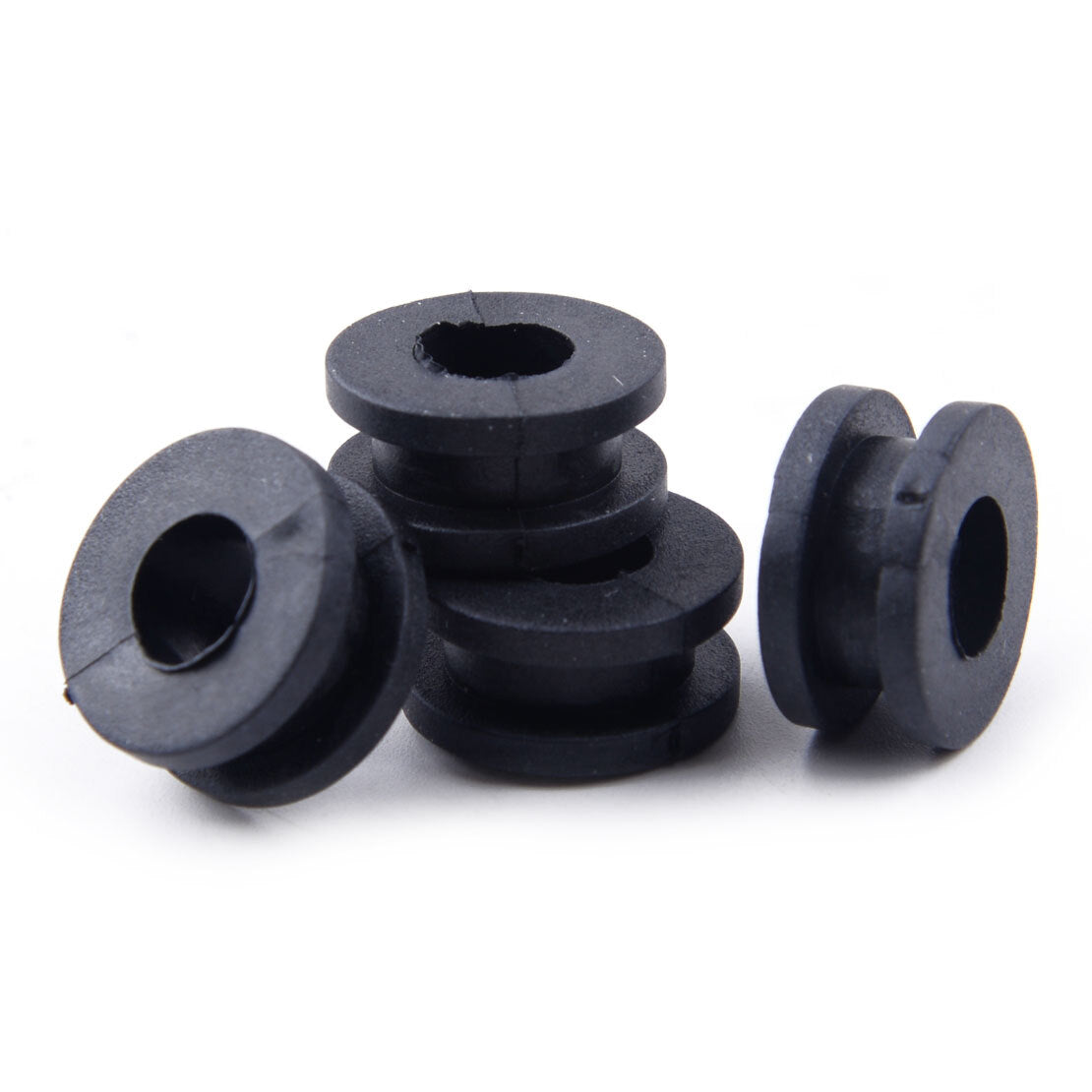 Decor 8Pcs Rubber Grommet Mount Set Side Cover Fender Battery Box Fit for Yamaha