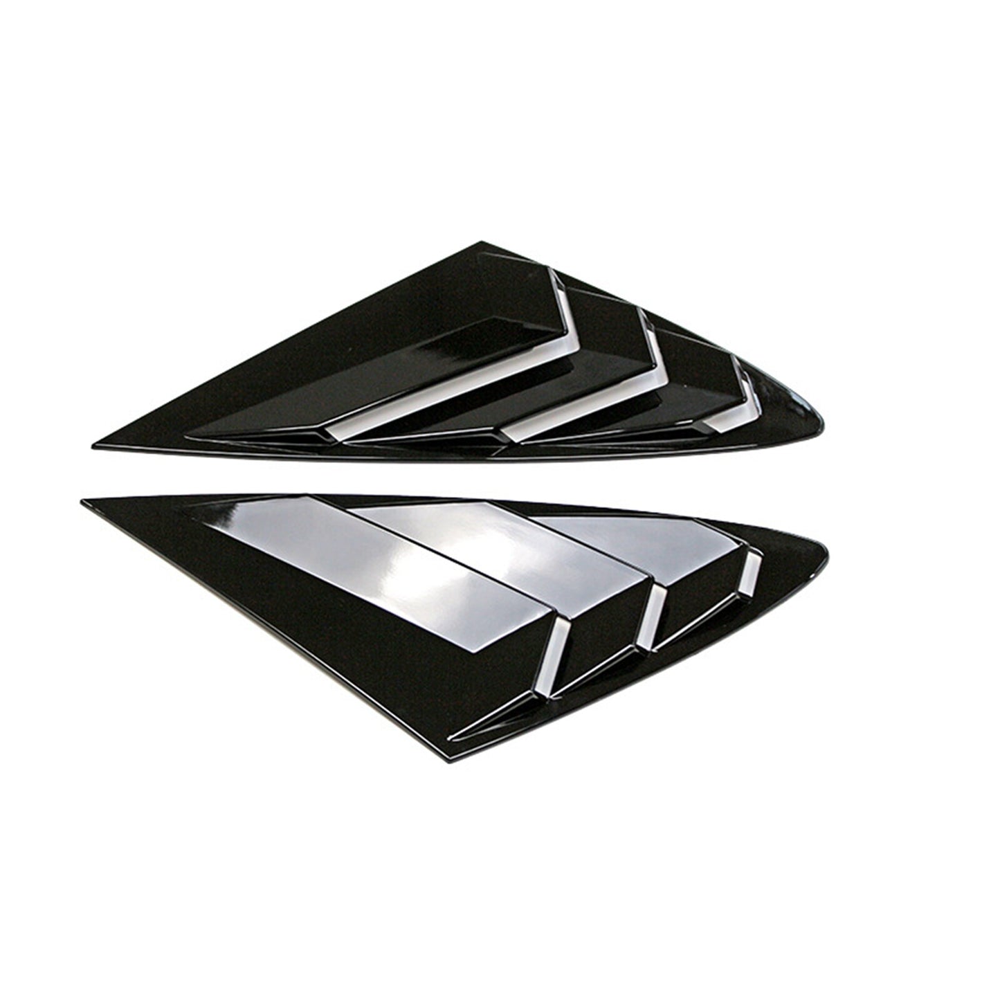 for Hyundai Sonata 20-22 Gloss Black Side Vent Window Scoop Louver Cover Trim AT