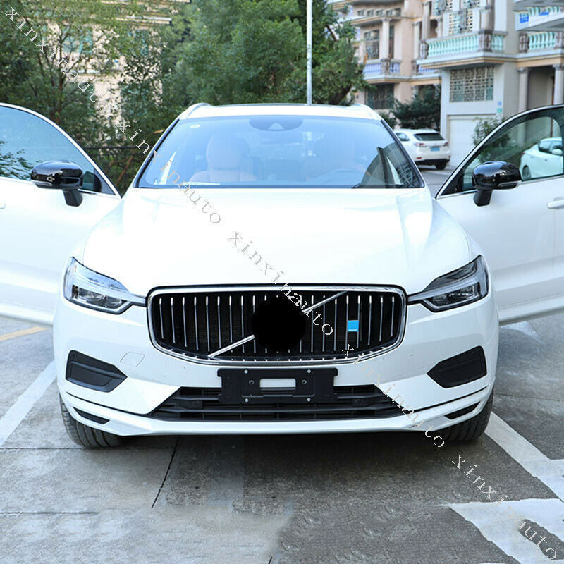 for Volvo XC60 2018-2023 Piano black Side Exterior Rearview Mirror Caps Cover