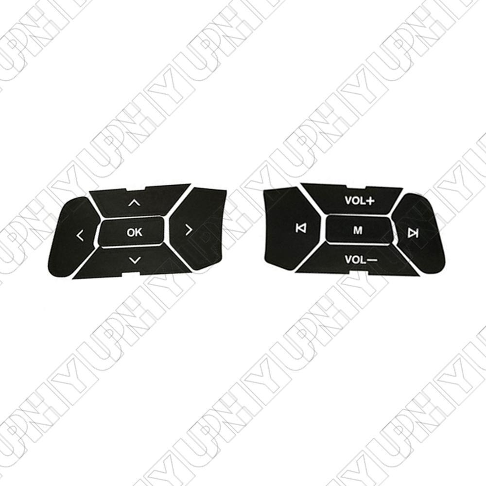 Steering Wheel Button Repair Decals Stickers Replacement for Ford for Mustang 15-18 Q