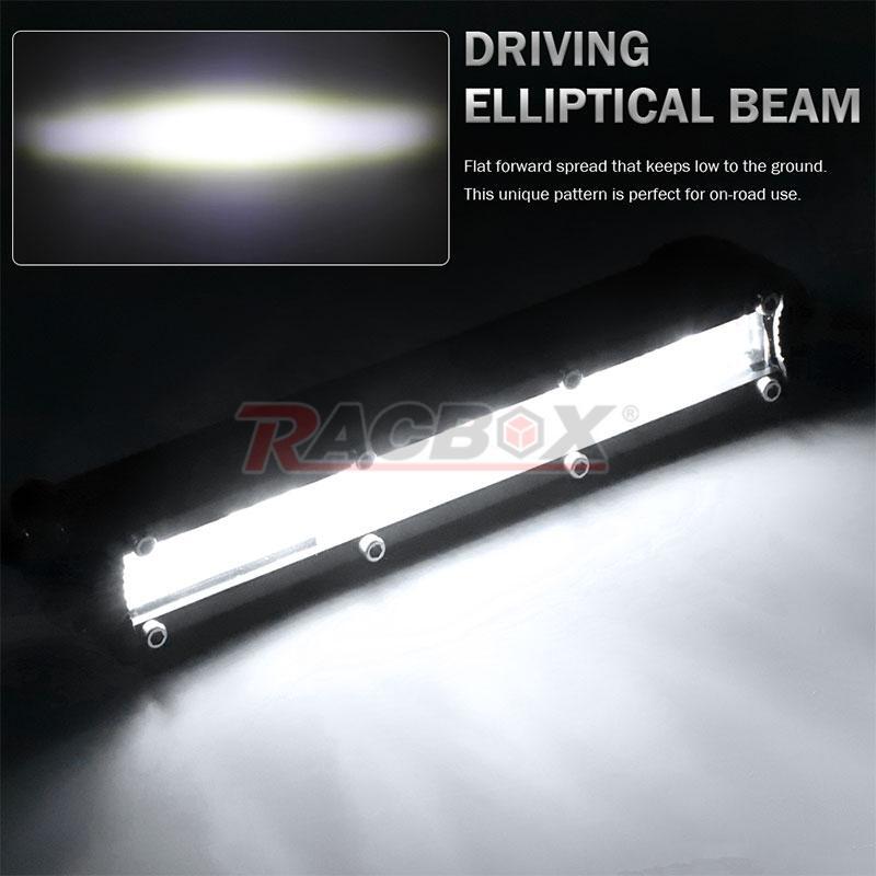 7inch Slim LED Work Light Bar Single Row Driving Truck SUV ATV Spot Fog Offroad