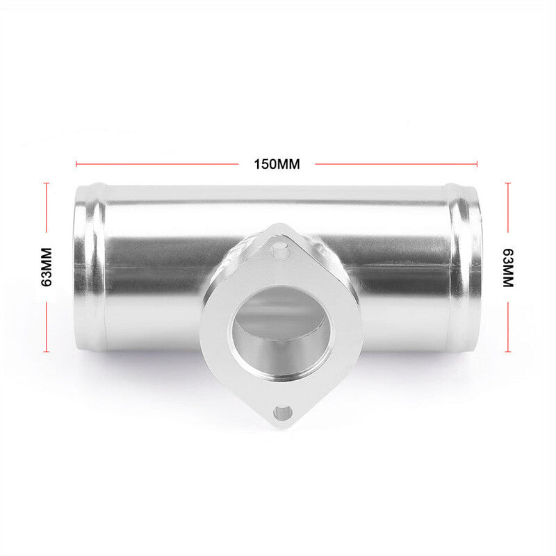 Billet Aluminum Type-RS Turbo Blow Off Valve+2.5/63mm BOV Flange Pipe Universal