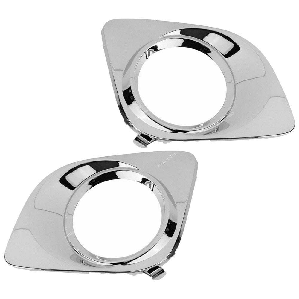 Fit For 2009-2012 for Toyota Venza Base Front RHLH Fog Light Lamp Frame Cover Trim