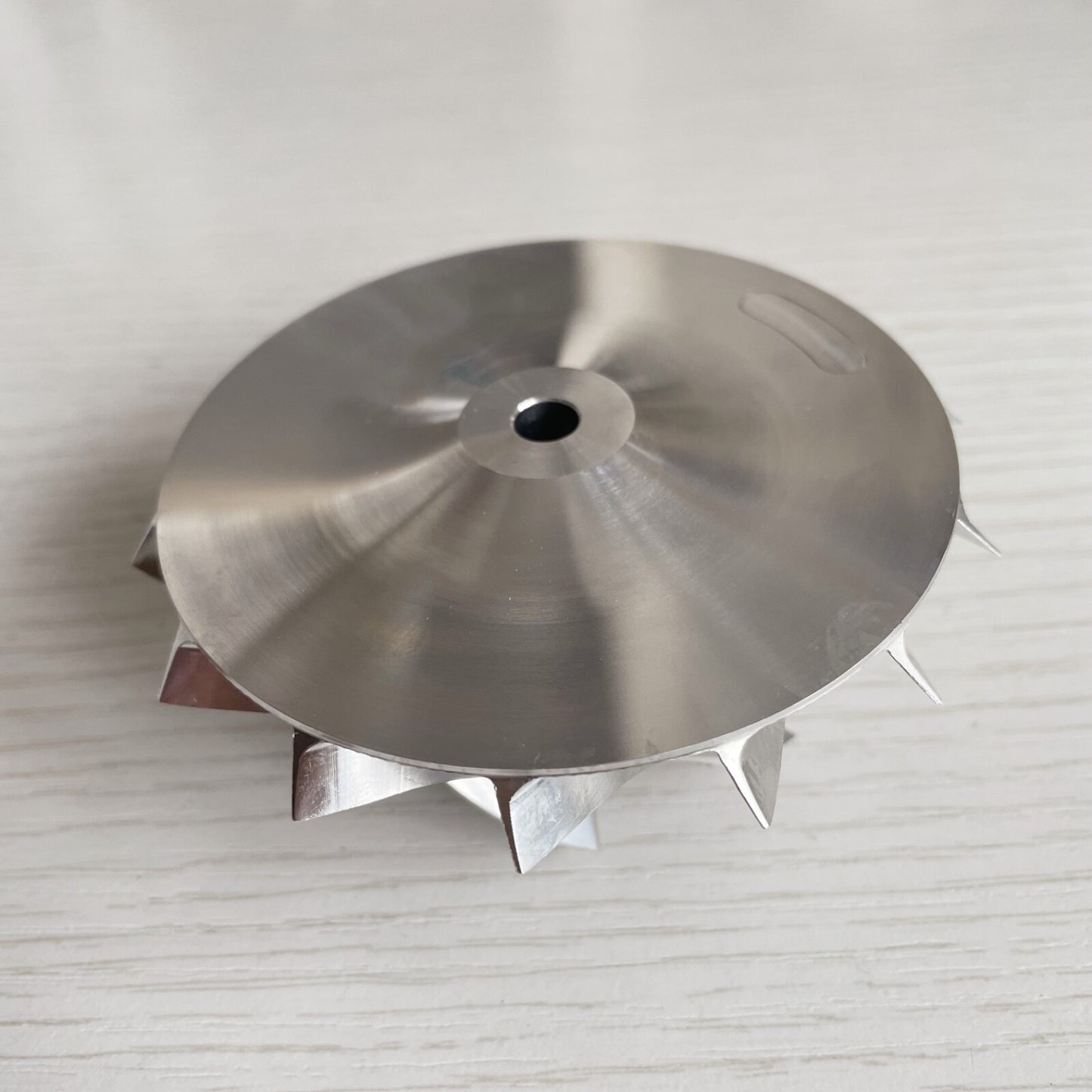 TD05H Forward-curving 57.69/78.00 mm 7+7 blade high-performance billet compressor wheel