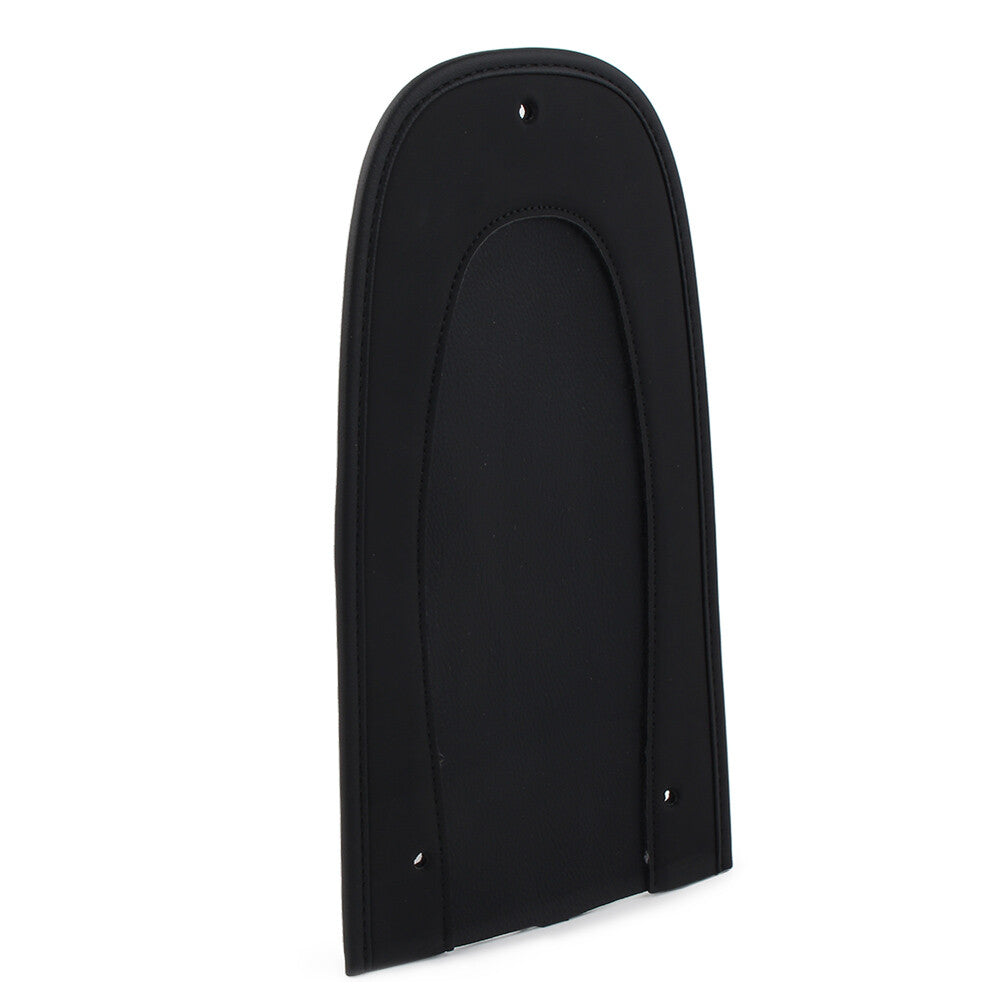 Black Flame Rear Fender Bib Leather Solo for Seat for Harley Street Glide FLHT FLTR
