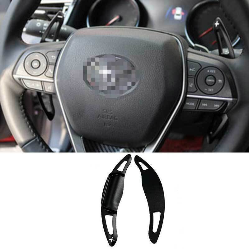for Toyota for Camry 2018-2023 Black Alloy Car Steering Wheel Shift Paddle Extension