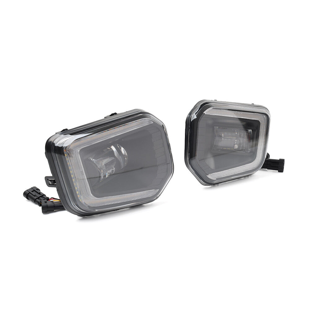 2pcs Daytime Running Light Fog Lamp Kit for Toyota Tacoma SR SR5 2016-2023