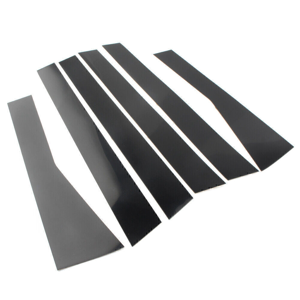 Door Trim Black Piano Cover Pillar Post for Subaru Forester 2019 2020 2021