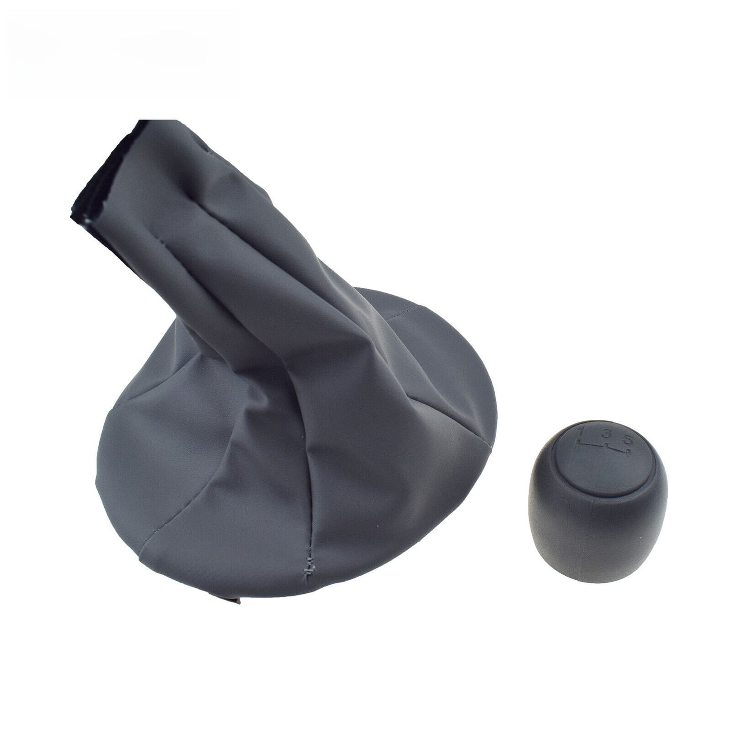for Fiat 500 500c 2007-2013 for Panda 5 Speed Gear Shift Knob With +PU Leather Cover