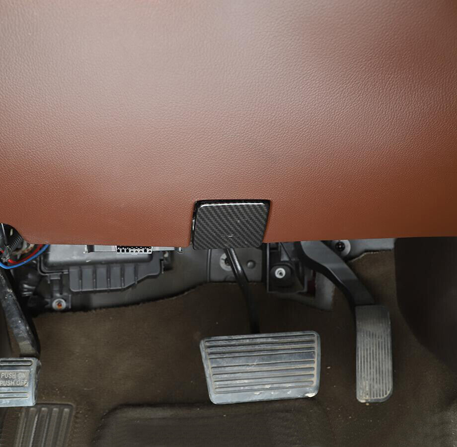 Carbon fiber engine hood switch cover suitable for 14-18 for Chevrolet Silverado/ for GMC for Sierra