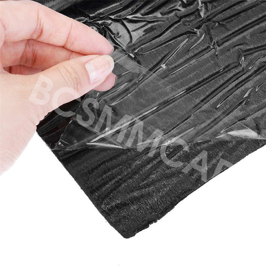 5mm Heat Insulation Cotton Pad Car Engine Sound Deadener Shield Firewall W/Tool