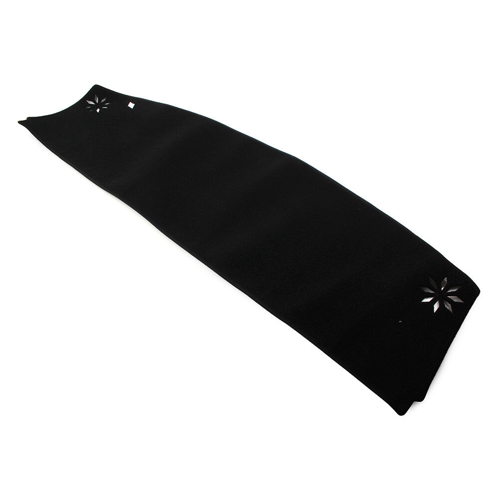 Dashboard Cover Instrument Panel Pad Polyester for Tesla Model 3 2017-2019 Black