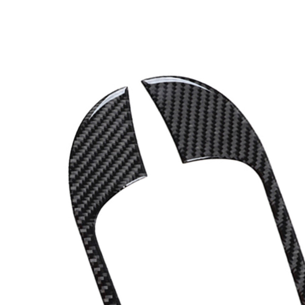 for Audi A4 B9 2017-2019 Carbon Fiber Driver Storage Box Decorative Cover Trim v