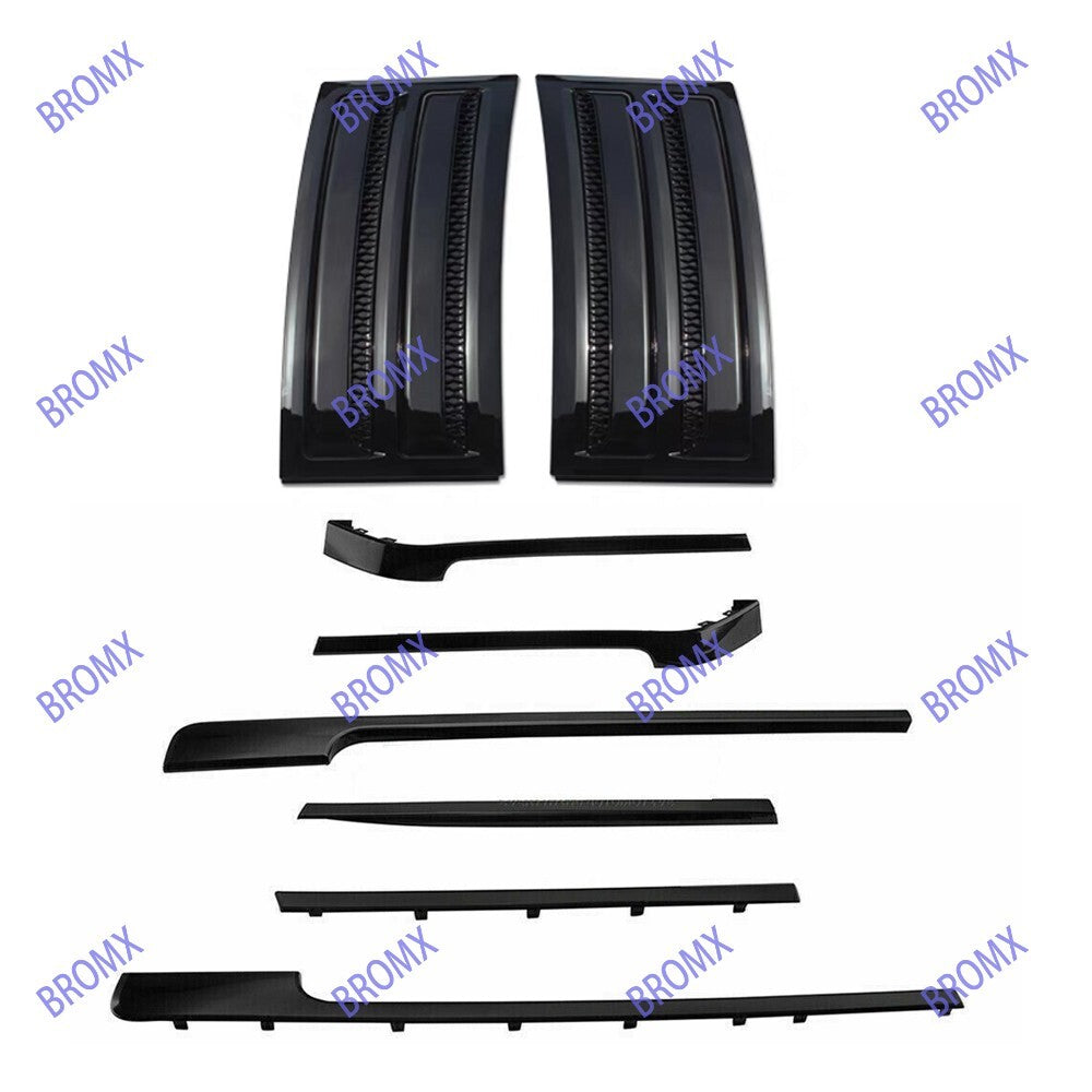 SVO Door Side Vent Cover+Body Trim Strip Kits Fit for Range Rover L405 2013-2022