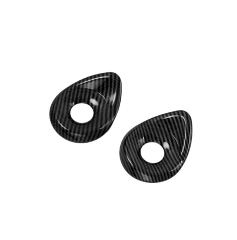for Hyundai Sonata 2020-2023ABS Carbon Fiber Dashboard Side Air Vent Cover Trims v