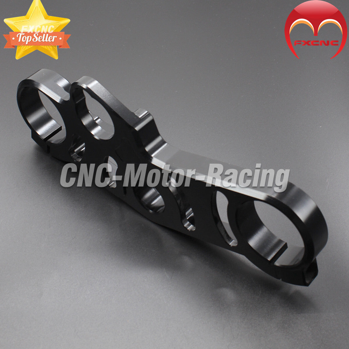 CNC three-tree top clamp suitable for Suzuki GSXR 1000 2007-2008/GSX-R 600/750 2006-2009