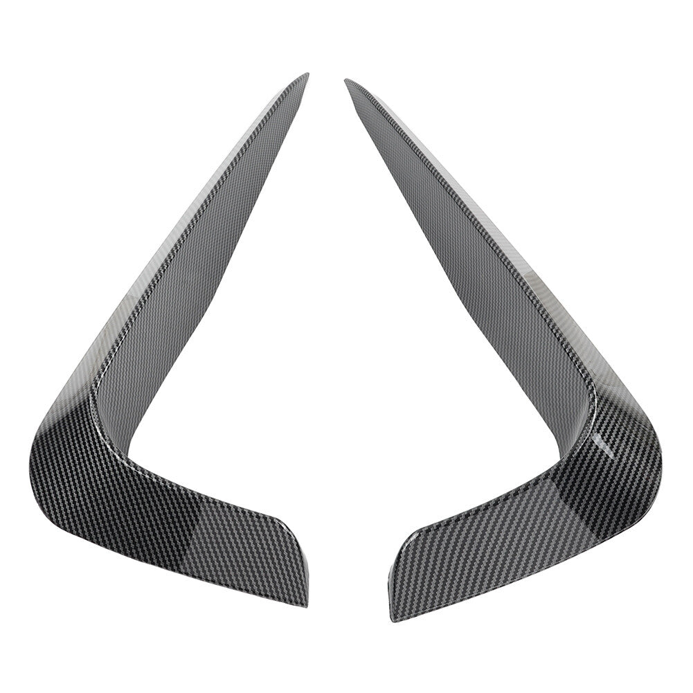 2x Front Bumper Side Splitter Spoiler for BMW 3 Series E90 E91 Pre-LCI 2005-2008