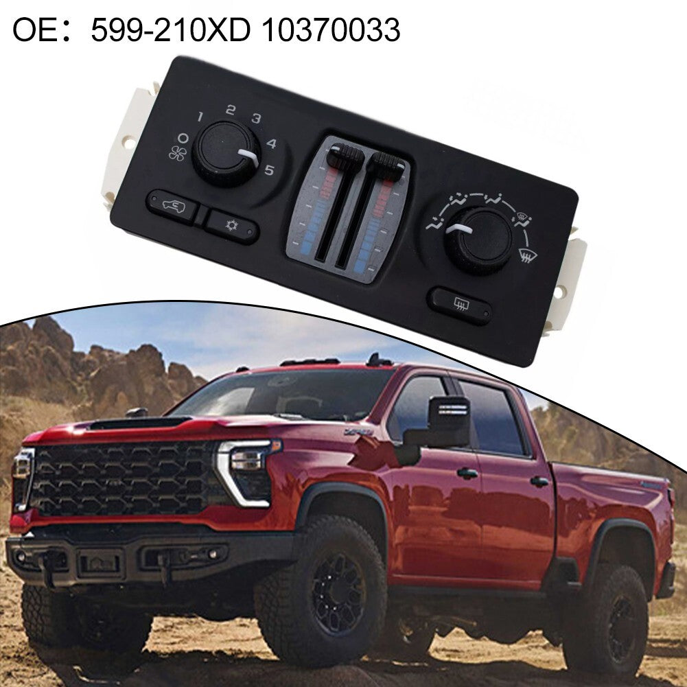 Climate Control Module Air AC Heater Switch HVAC Panel for Chevy 599-210XD