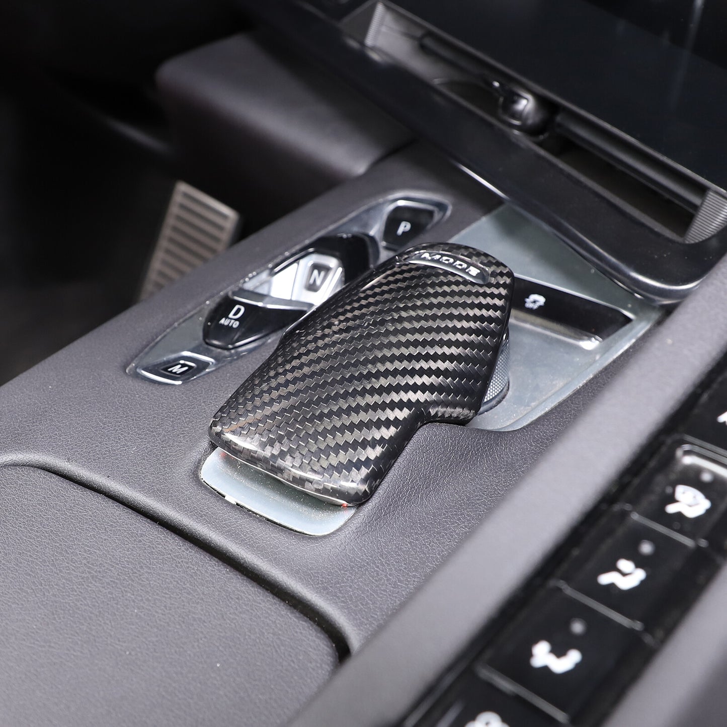 carbon fiber console mode selector protective case trim for Corvette C8 Z06 2020-2023 n