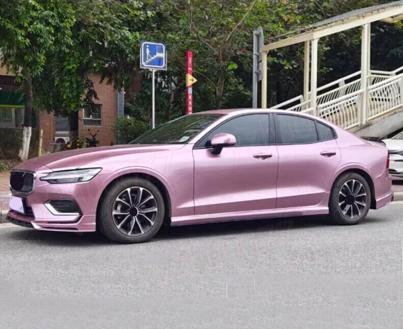 for Volvo S60 2019-2024 Stainless steel Black Windows Full Strip Cover Trim 10x