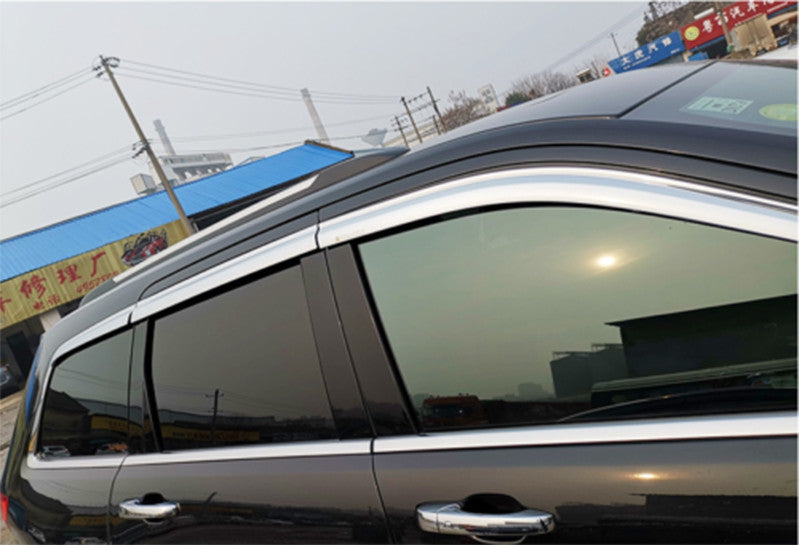 Chrome Window Visor Sun Rain Guard Vent Shade For 2011-2021 for Jeep Grand Cherokee