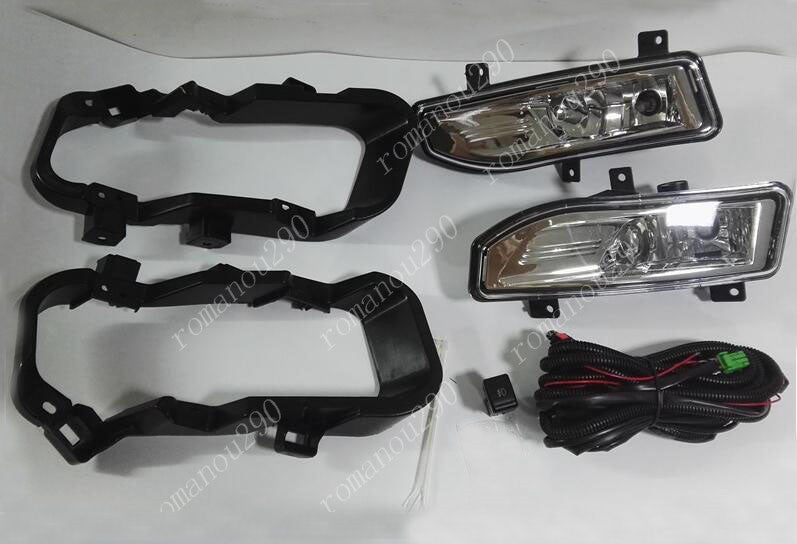 2019-2020 For Kicks Halogen Front Bumper Fog Lamp Kit w/ wiring switch n
