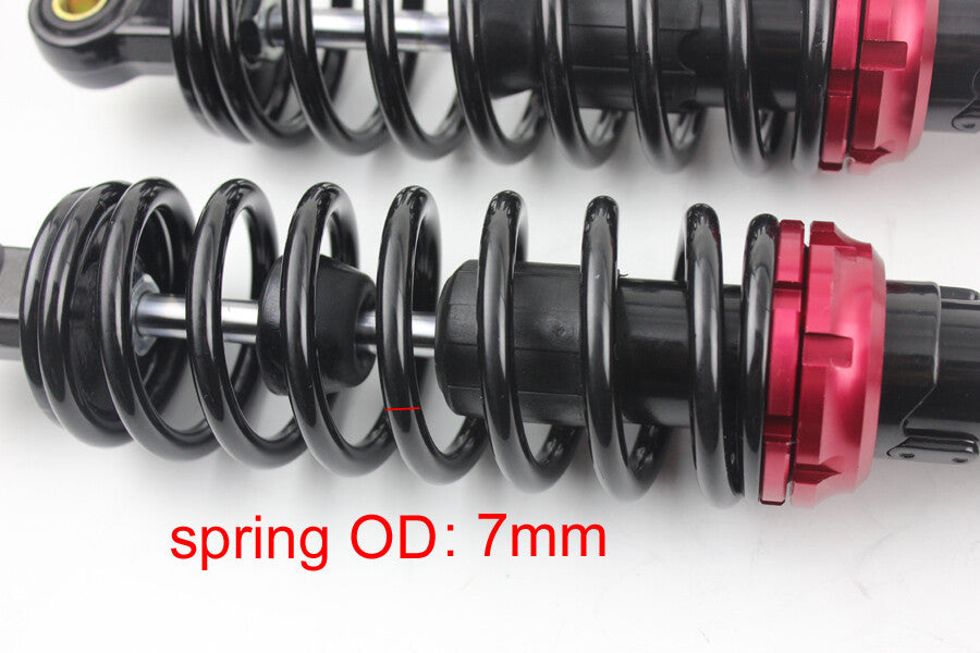 RFY Black 280mm Shocks For Monkey Z50 Bikes ATV Quad Go Kart Motorcycle