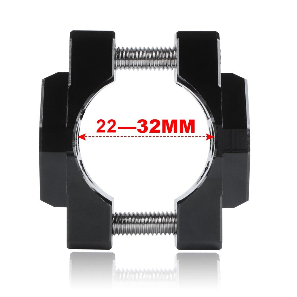 2X CNC Motorcycle Fork Spot Fog Driving Headlight Mount Bracket Clamp Holder Bar