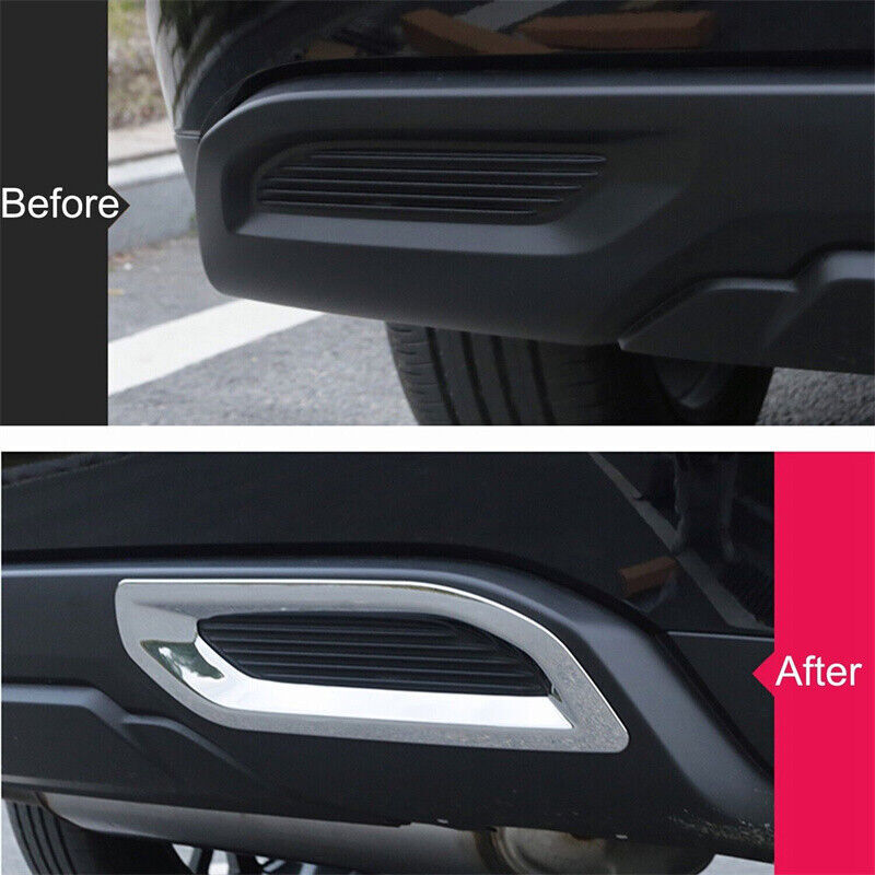 Chrome Rear Fog Lamp Light Cover for Mitsubishi Outlander 2022 2023