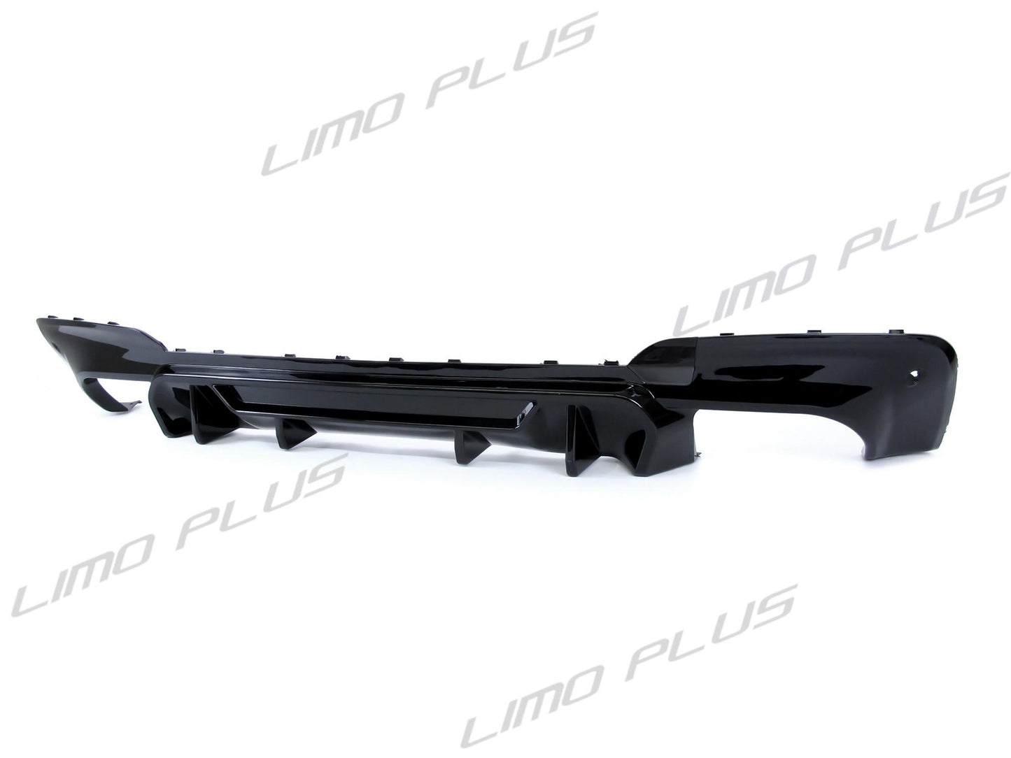 Gloss Black Rear Diffuser for 2018-2021 for BMW G01, X3 M40i, M-Sport Rear Split Q