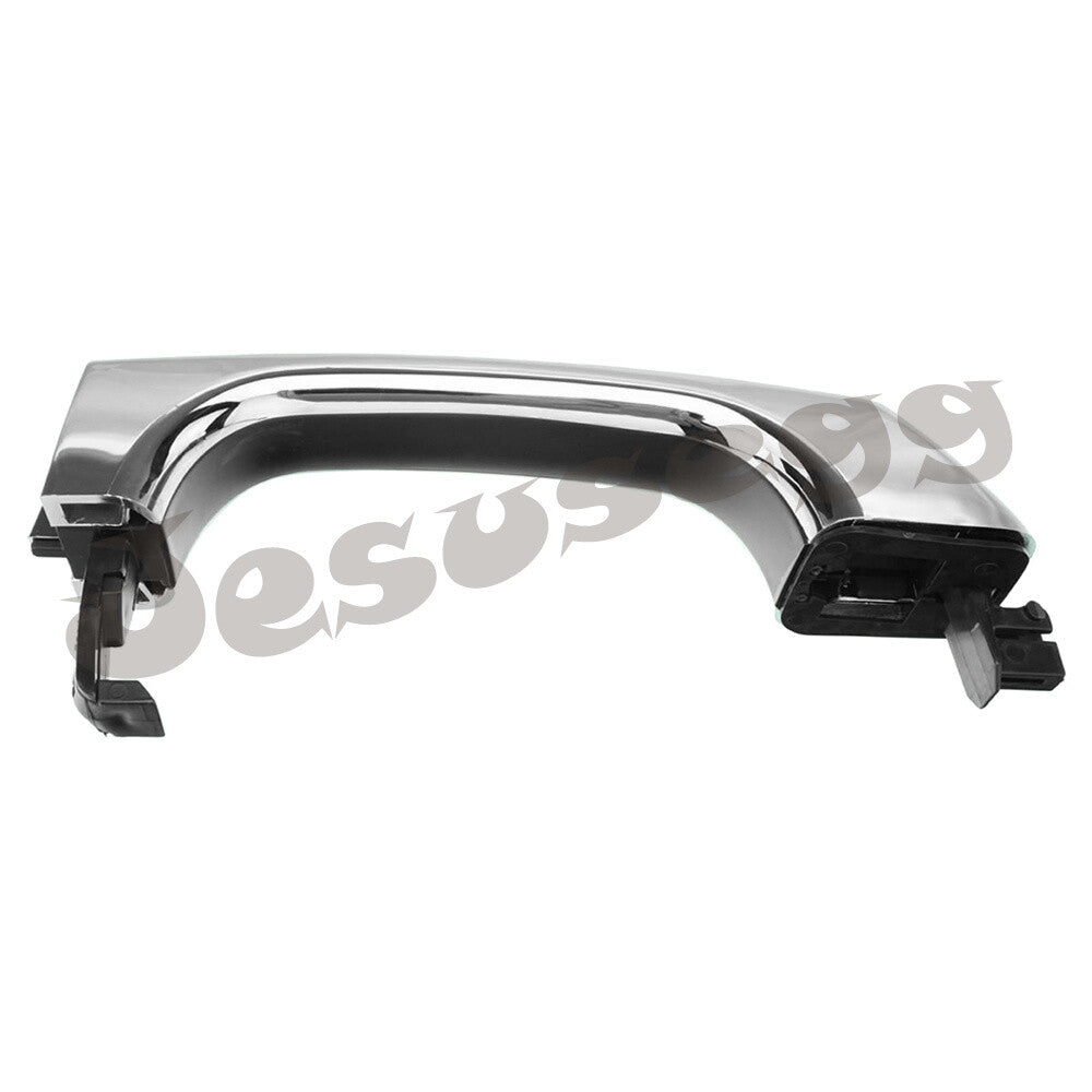 4X for Hummer H3 H3T 09-10 Front/Rear Exterior/Outside Door HandleCover Chrome