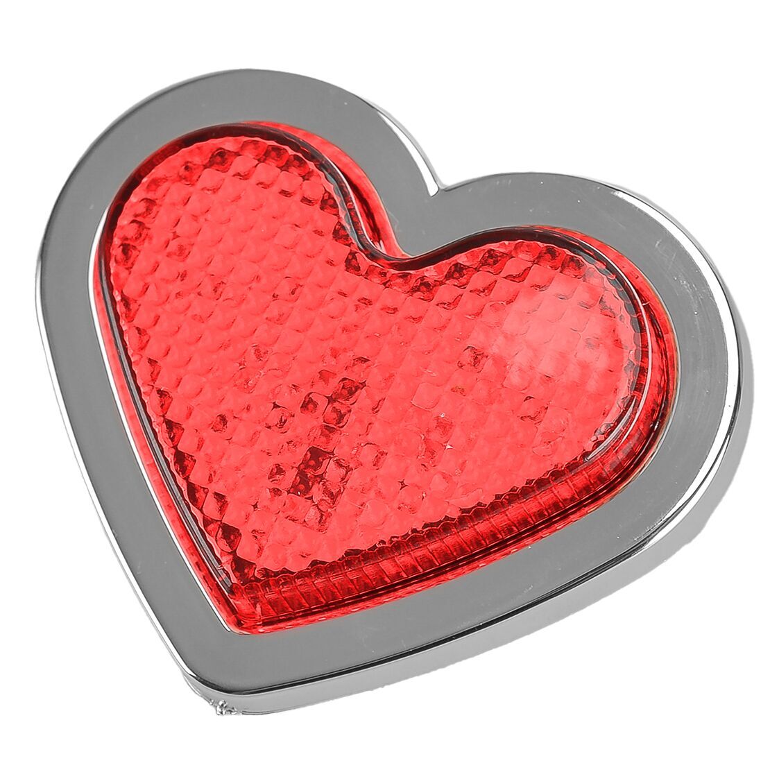 Red Heart Shaped Side Marker Light LED Turn Signal Light Indicator Lamp Part v