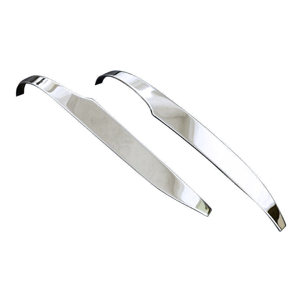 Side Rear View Mirror Trim Below for Toyota Voxy R80 2018 2019 2020 ABS Chrome