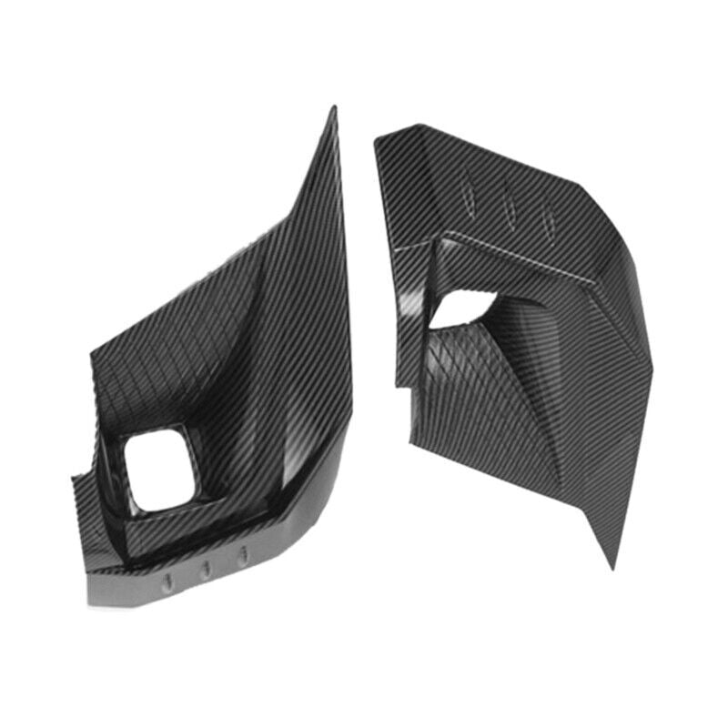 2-Piece Carbon Fiber Front Fog Light Frame Trim for 2022 for Honda for Civic 11