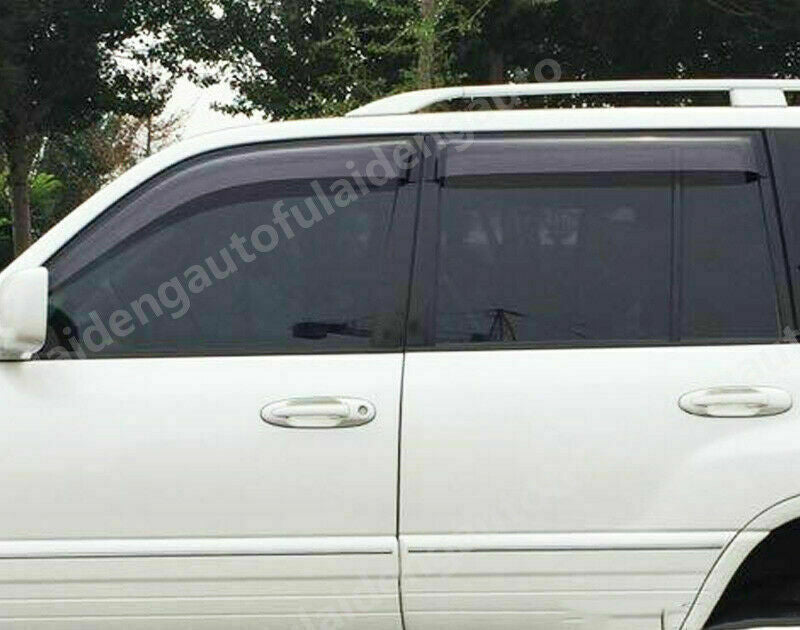 for Lexus LX470 1998-2007 Window Visor Vent Shades Sun Rain Guard Door Visors