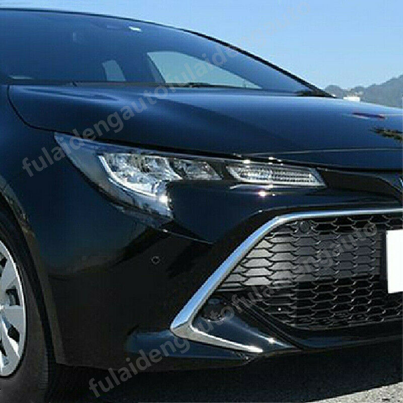 for Toyota for Corolla Hatchback 2019-22 Chrome Front Grille Grill Decor Cover Trim