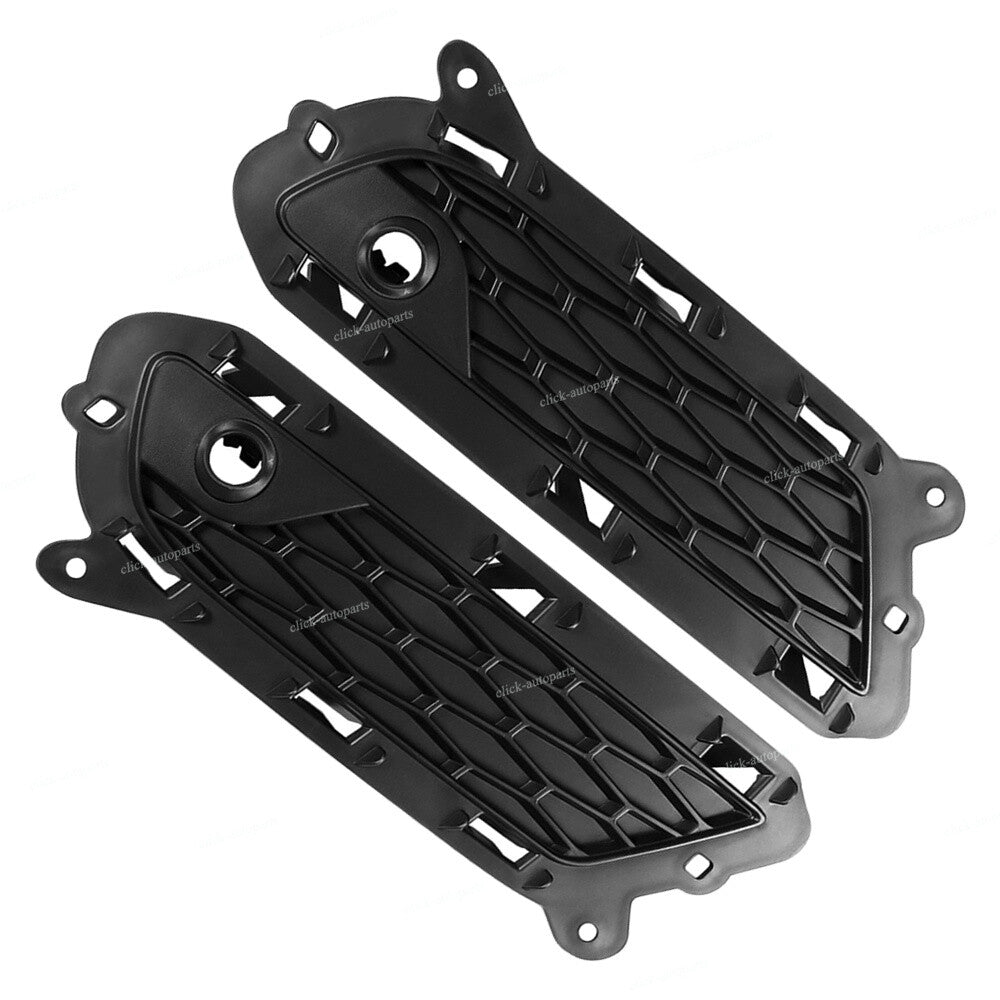 2x LH+RH Front Bumper Lower Grille Trim w/Hole for Range Rover Evoque 2016-2019