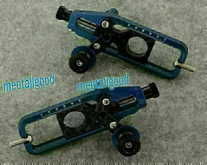 Chain Adjuster Tensioners Fit for YAMAHA YZF R1 2009 - 2012 Blue Motorcycle