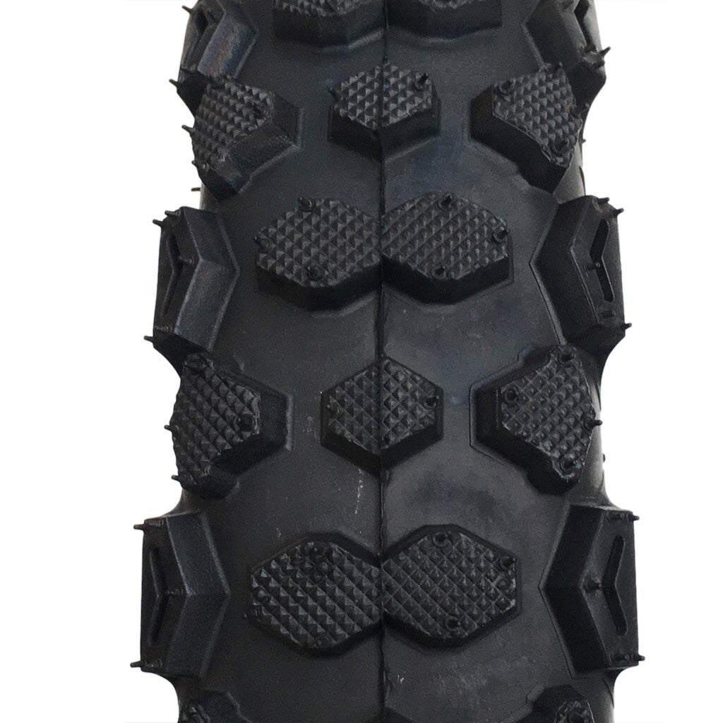 80/100-10 3.00-10 Knobby tires + inner tubes suitable for off-road trekking and dirt-prone motorcycles.