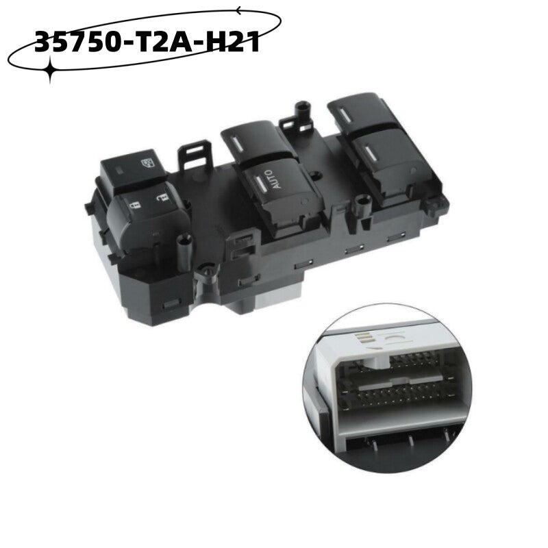 35750-TB0-H11 Left Drive Side Power Window Switch for Honda Accord 2008 - 2012 n