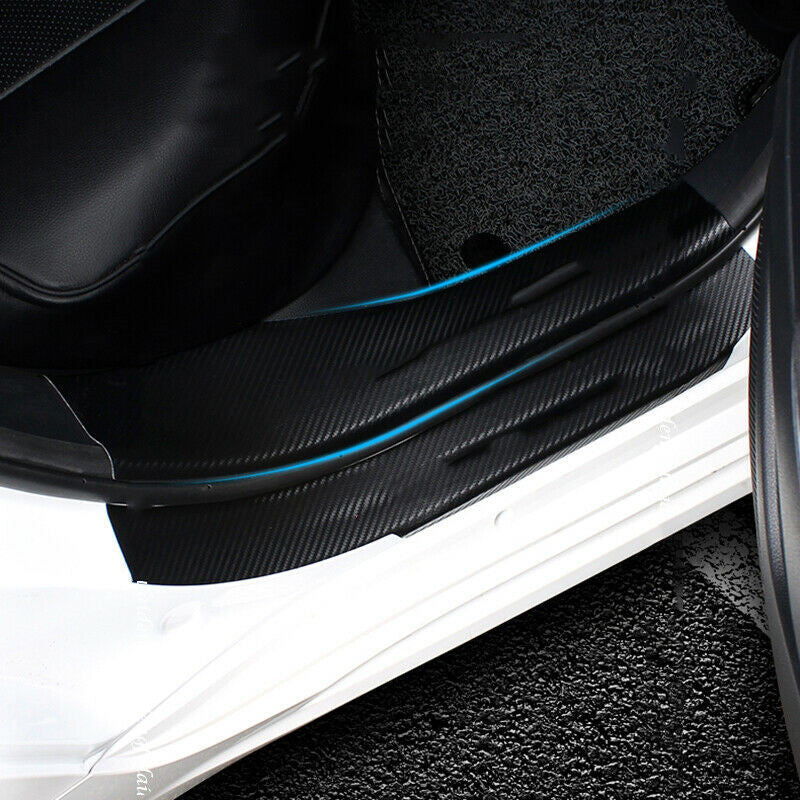 8X for Honda for Civic 2022-2023 PU Door Sill Scuff Plate Protector Cover Stickers