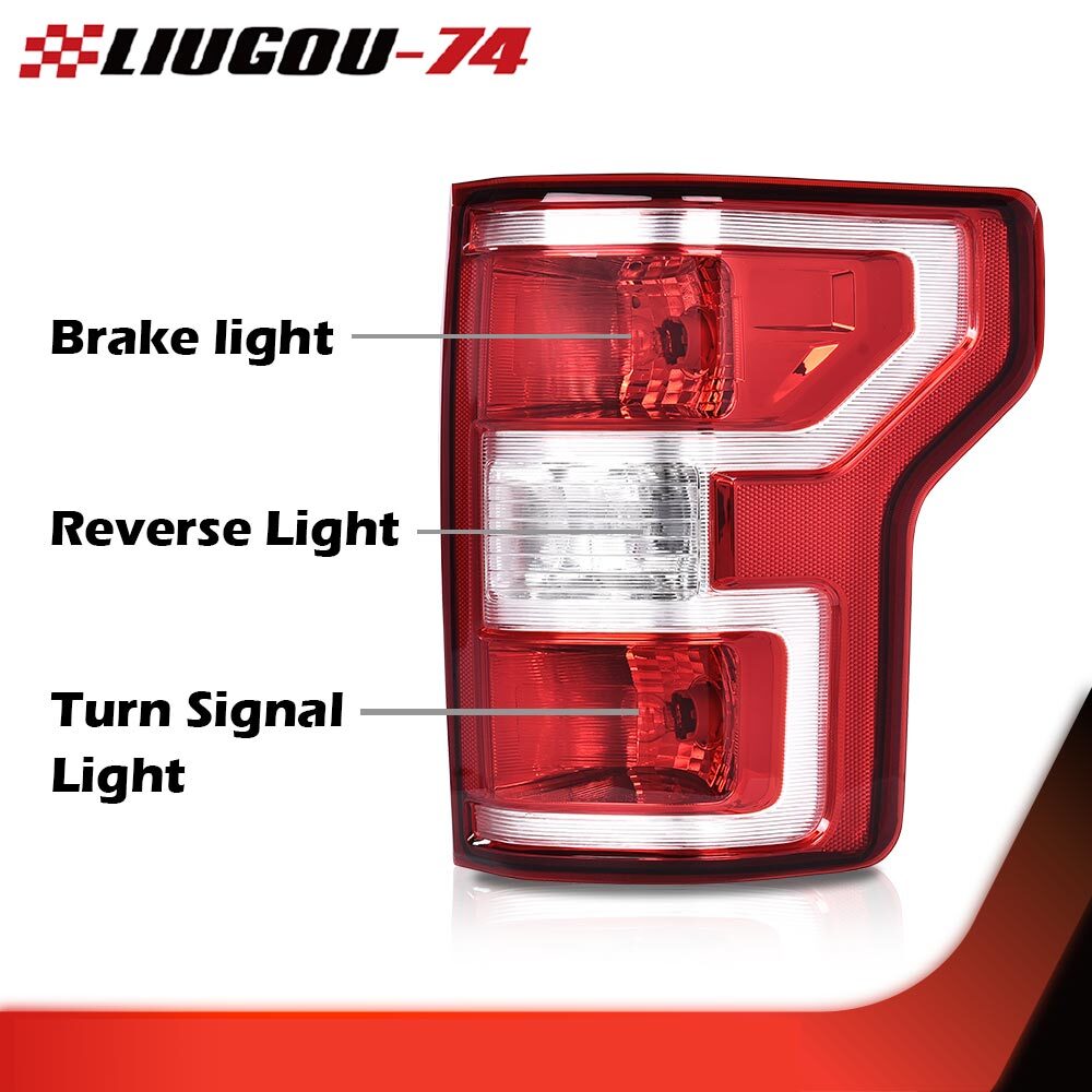 Fits for F150 Pickup 2018 2019 2020 Tail Light Rear Light Right Hand Passenger - v