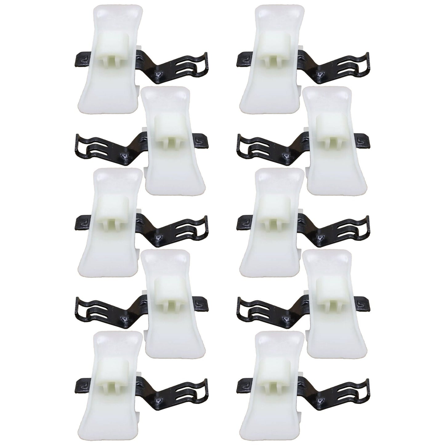 Plastic Lower Decor Moulding Trim Clips for Mercedes For W124 E Class (10 Pack)
