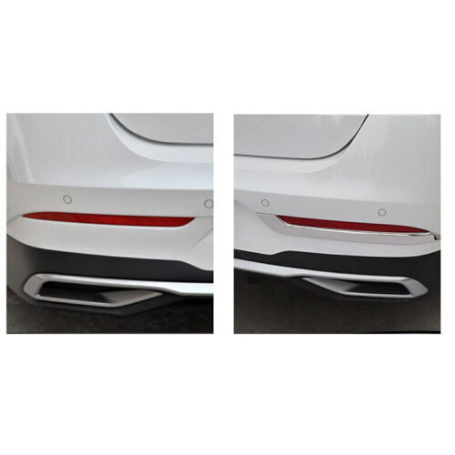 Silver Front Bumper Lip Spoiler Aprons Covers For Outlander 2016-2020 v